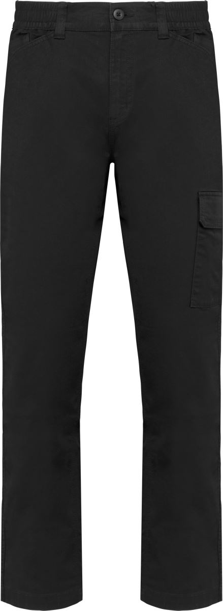 Unisex strečové pracovní kalhoty - black
