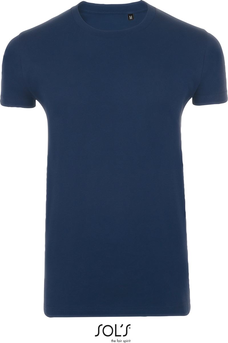 Levně Pánské tričko "Slim Fit" - french navy