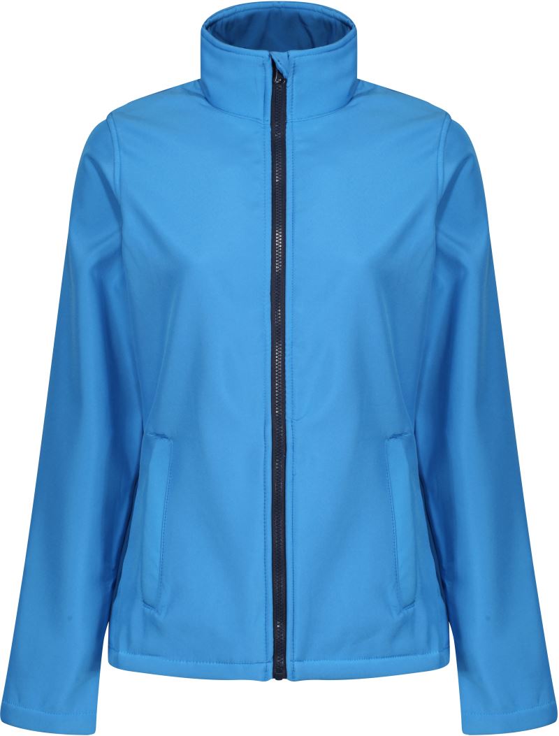 Levně Dámská 2-vrstvá softshellová bunda "Ablaze" - french blue/navy