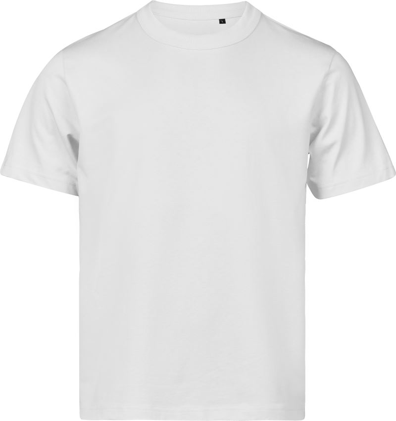 Levně Tričko z těžké bavlny "Urban Loose Fit" - white