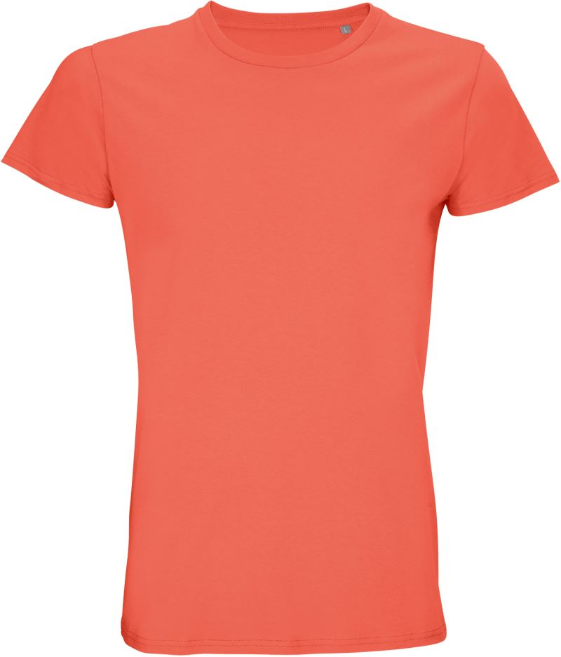 Levně Pánské tričko z bio bavlny - pop orange