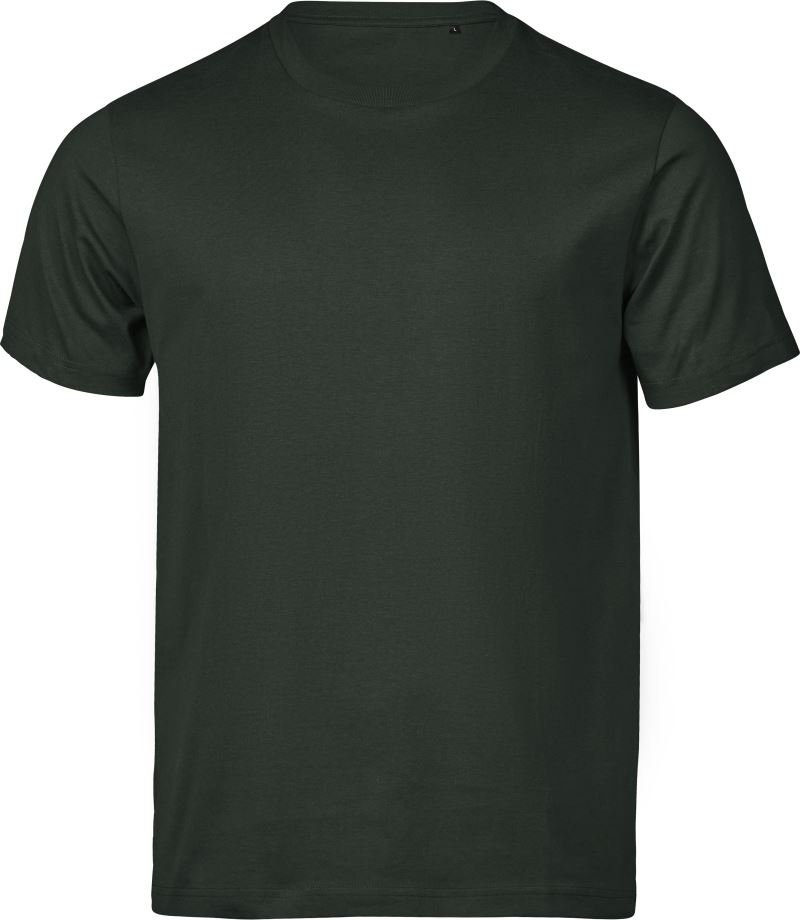 Levně Tričko z těžké bavlny "Urban Luxury" - dark green