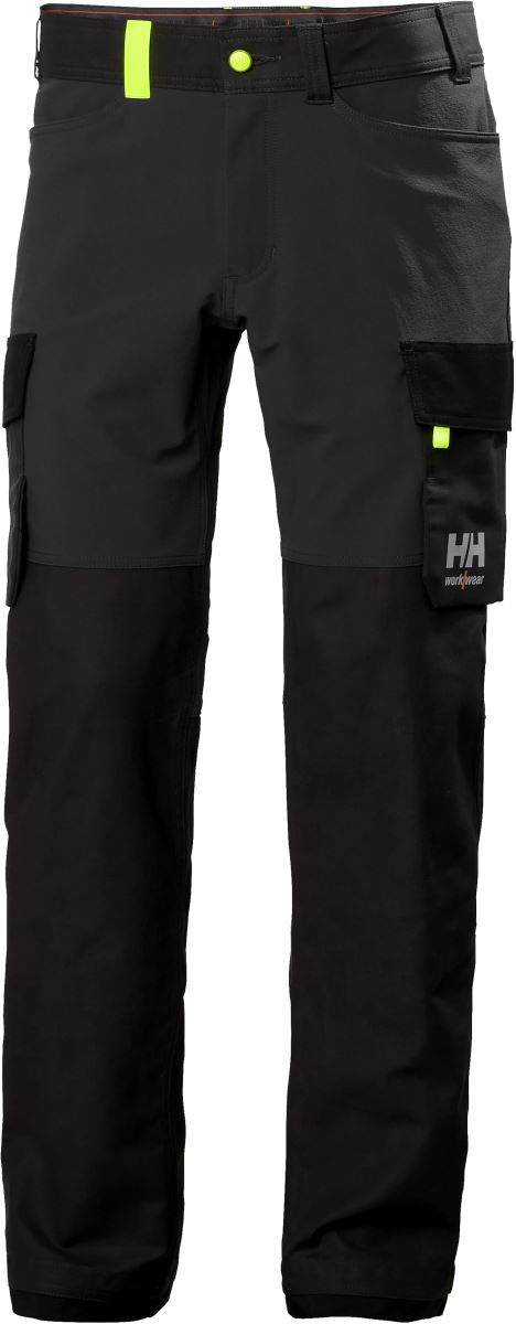 Levně Pracovní cargo kalhoty "Oxford" - dlouhé - ebony/black