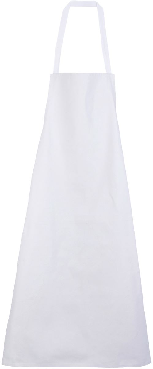 Levně Zástěra s laclem - optic white