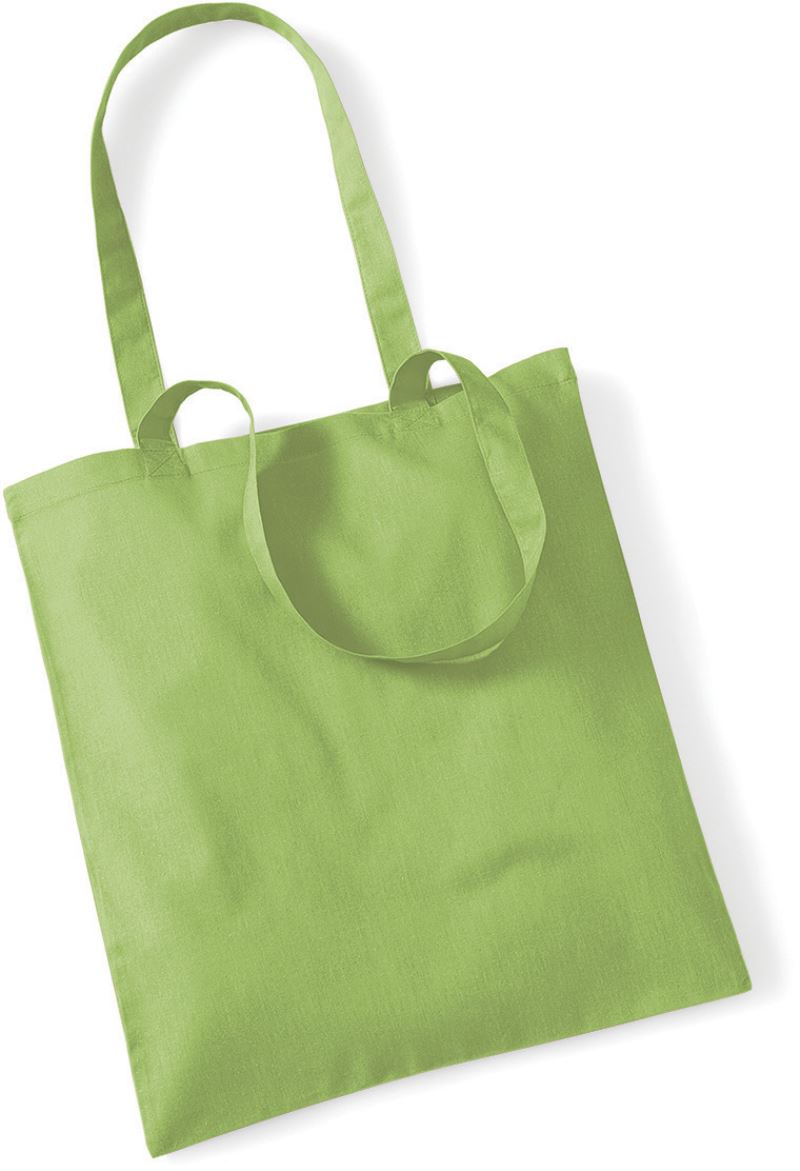 Levně Bavlněná taška "Bag for Life" - kiwi