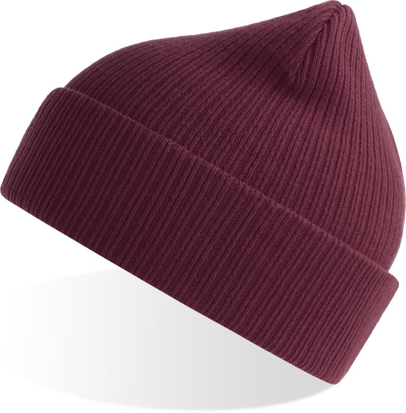 Levně Pletená čepice "Nelson" - burgundy