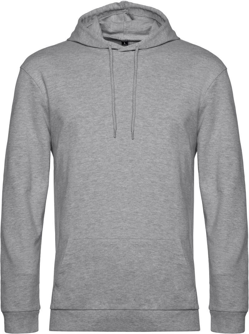 Pánská mikina s kapucí - heather grey