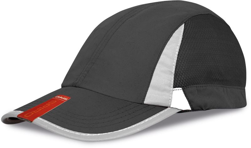 Levně Sportovní kšiltovka - black/white