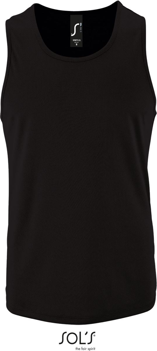 Levně Pánské sportovní tílko - black