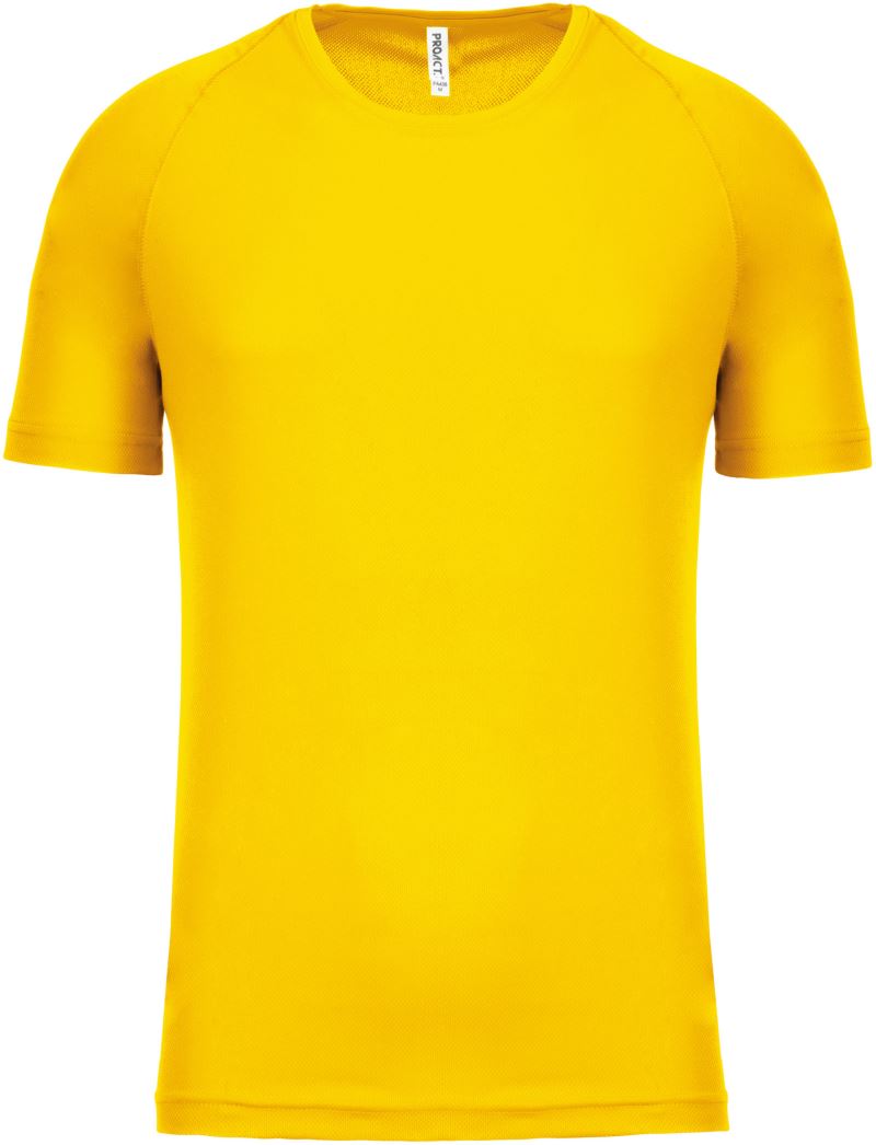 Levně Pánské sportovní tričko - true yellow