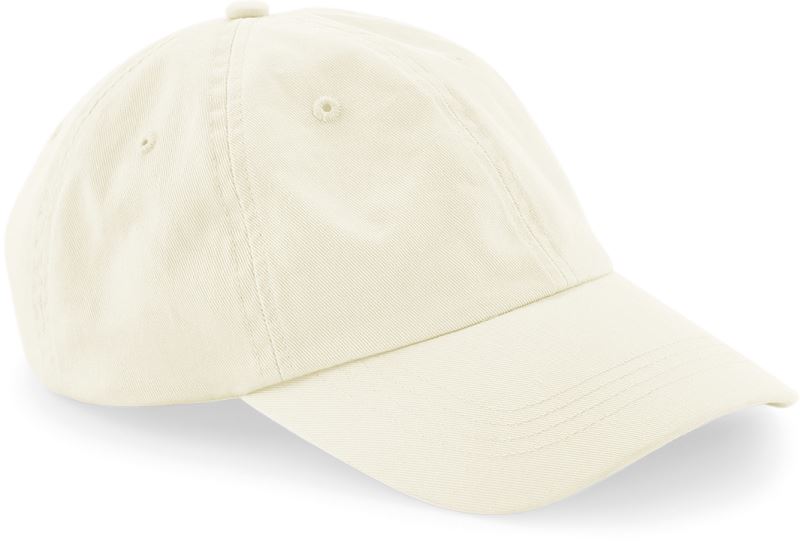 Levně 6 panelová nízkoprofilová kšiltovka - beige