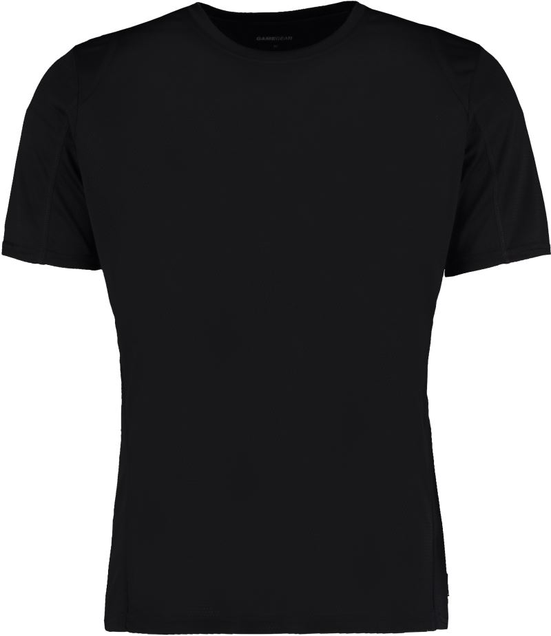 Kontrastní tričko Cooltex® - black/black