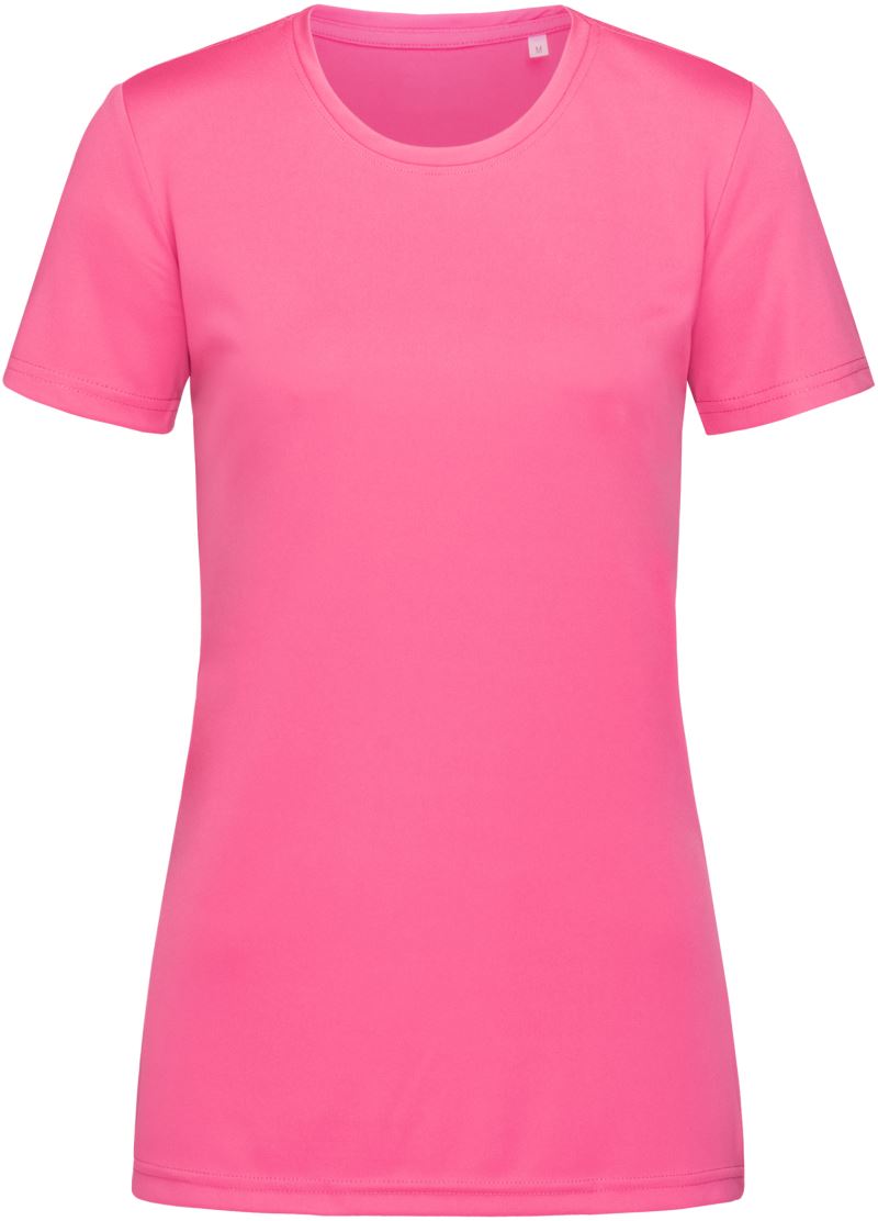 Levně Dámské sportovní tričko Interlock - sweet pink