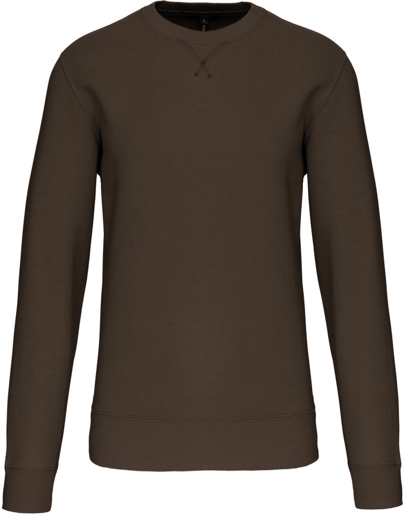 Levně Mikina z těžké bavlny - dark khaki