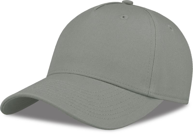5 panelová kšiltovka - light grey