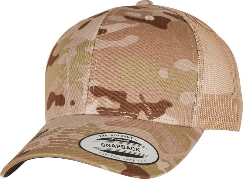Levně 6 panelová retro kšiltovka Multicam® - multicam arid/tan