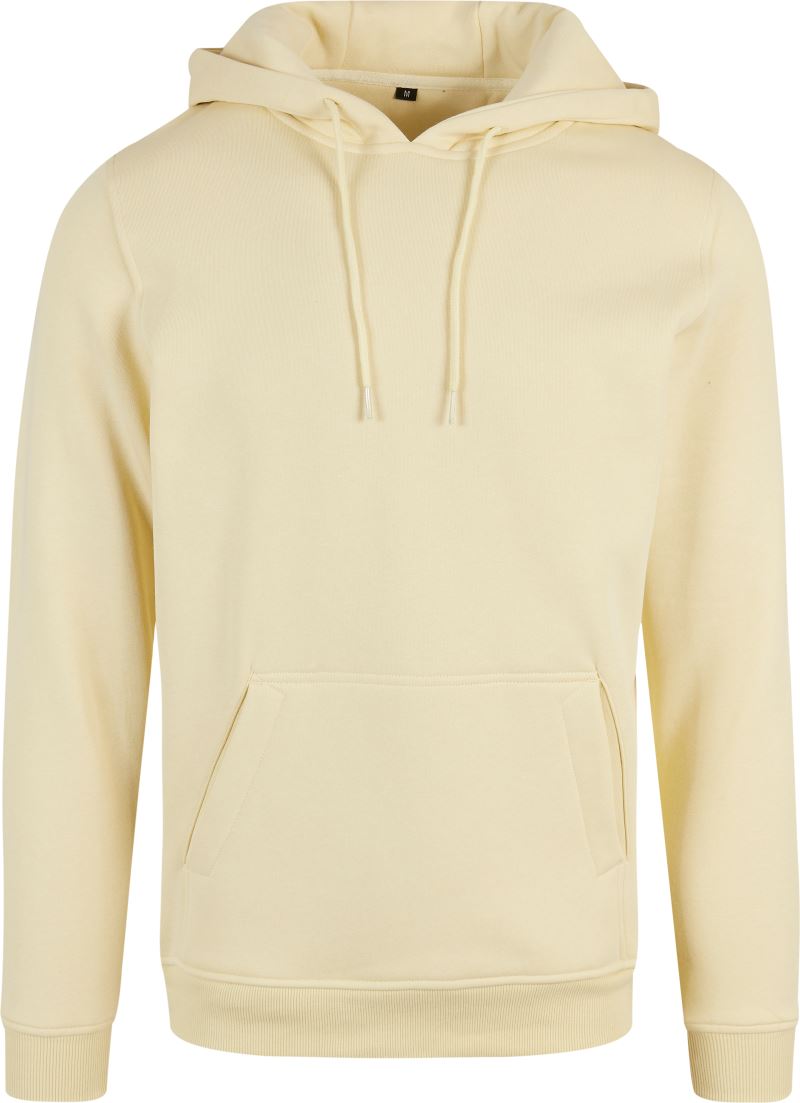 Levně Mikina s kapucí z těžké bavlny - soft yellow