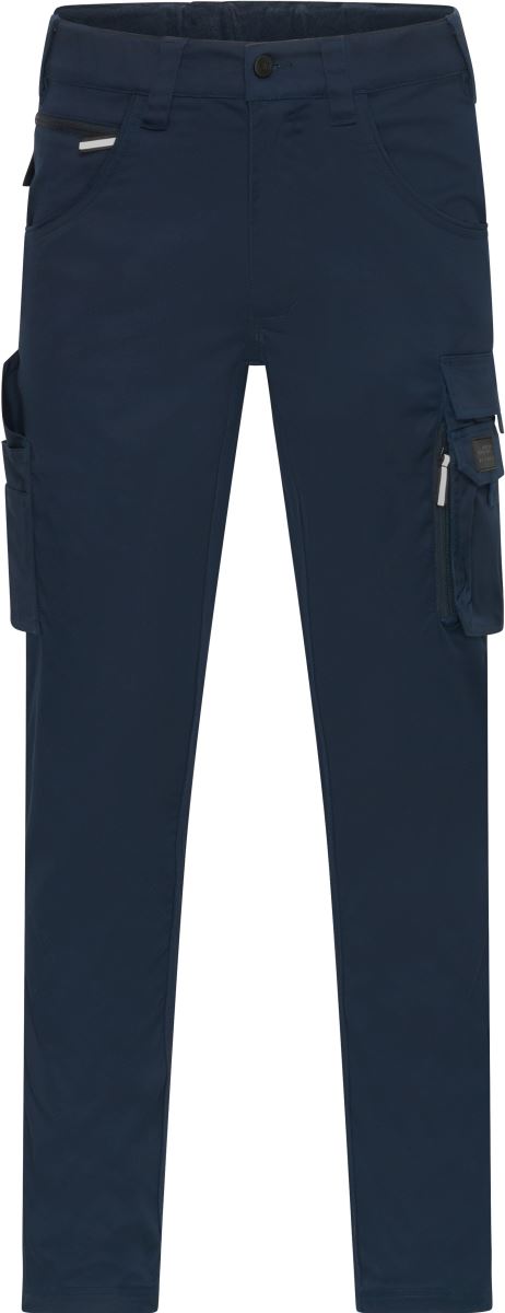 Levně Pracovní kalhoty "Slim Line" - navy