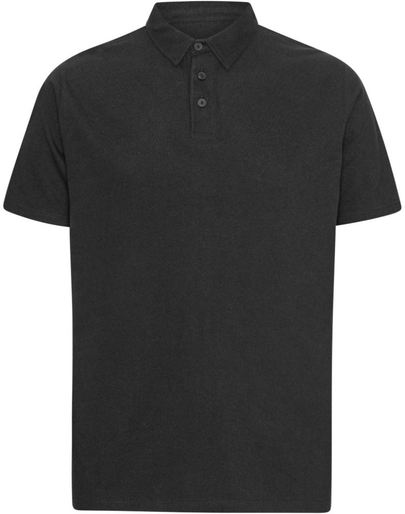 Levně Piqué polo z těžké bavlny "Tiger" - black