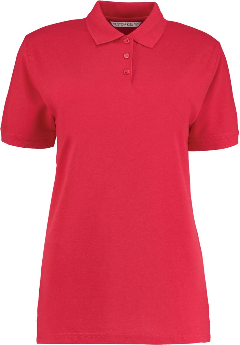 Levně Dámské piqué polo "Superwash" - red