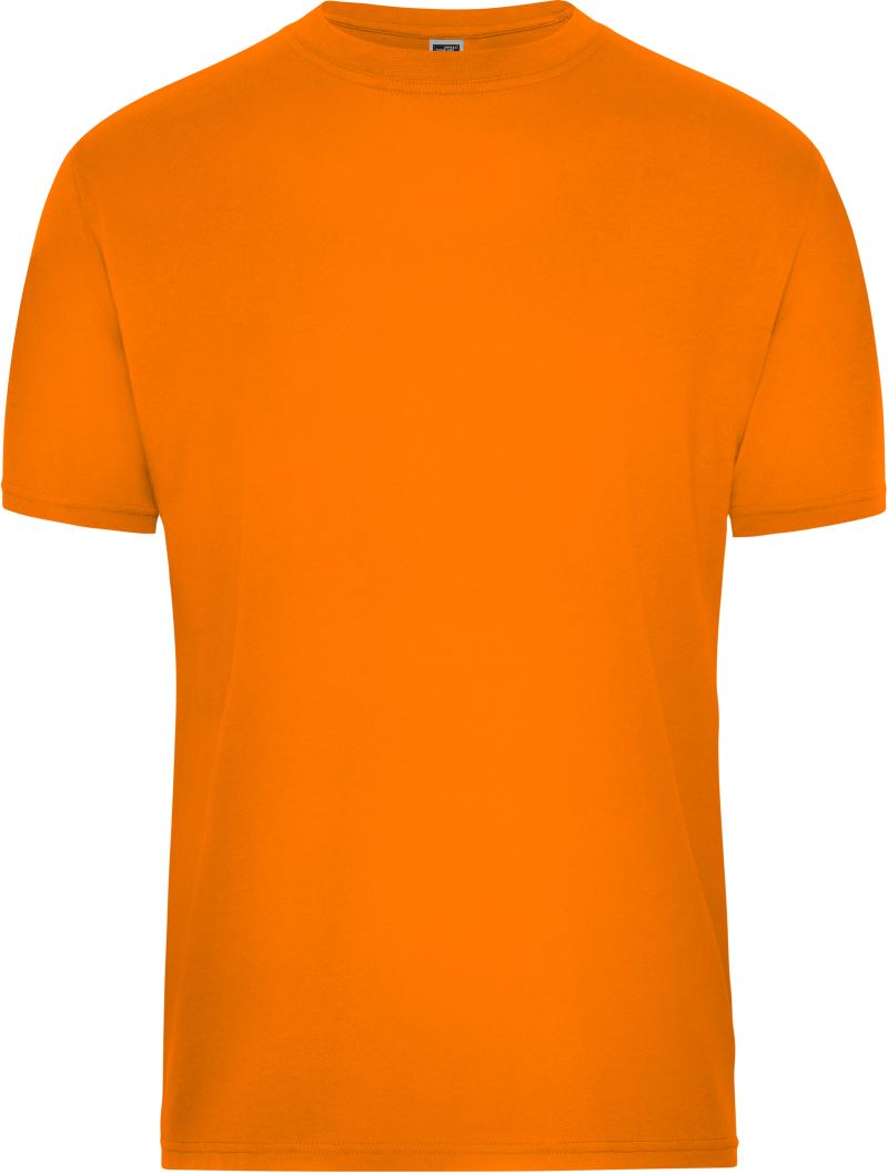 Levně Pánské pracovní tričko z bio bavlny - Solid - orange