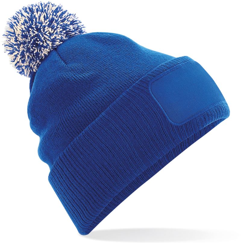 Levně Pletená čepice Snowstar® - bright royal/off white