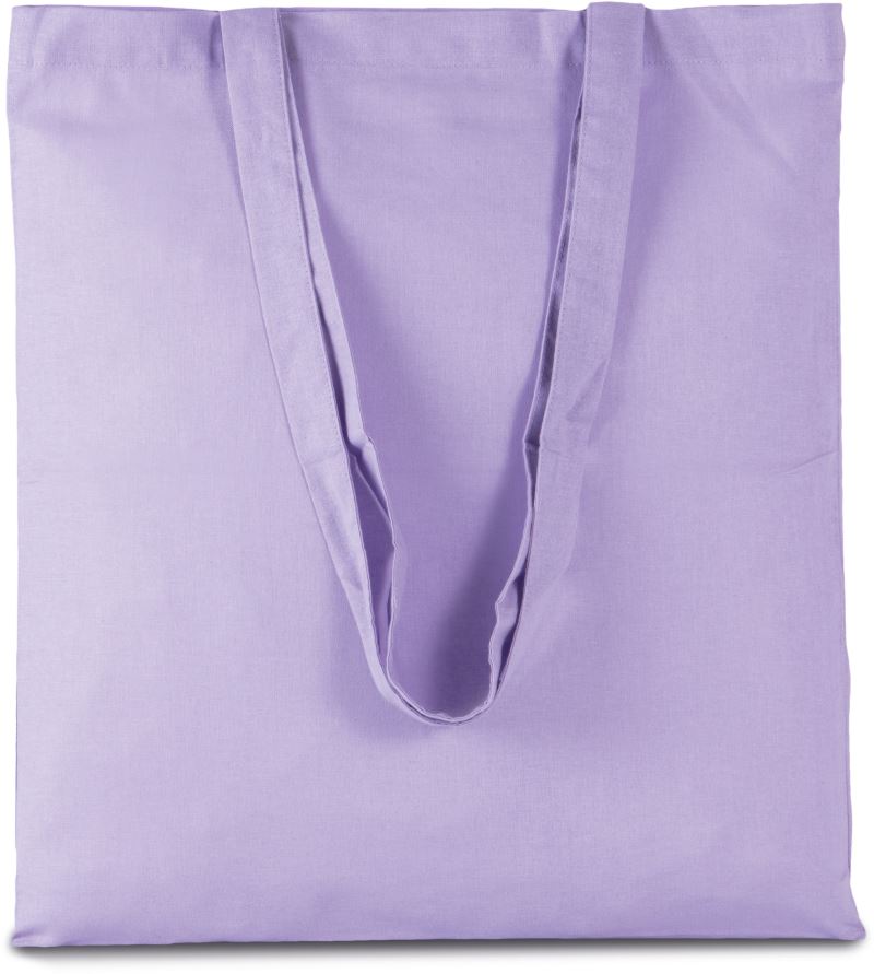 Levně Bavlněná taška s dlouhým uchem - light violet