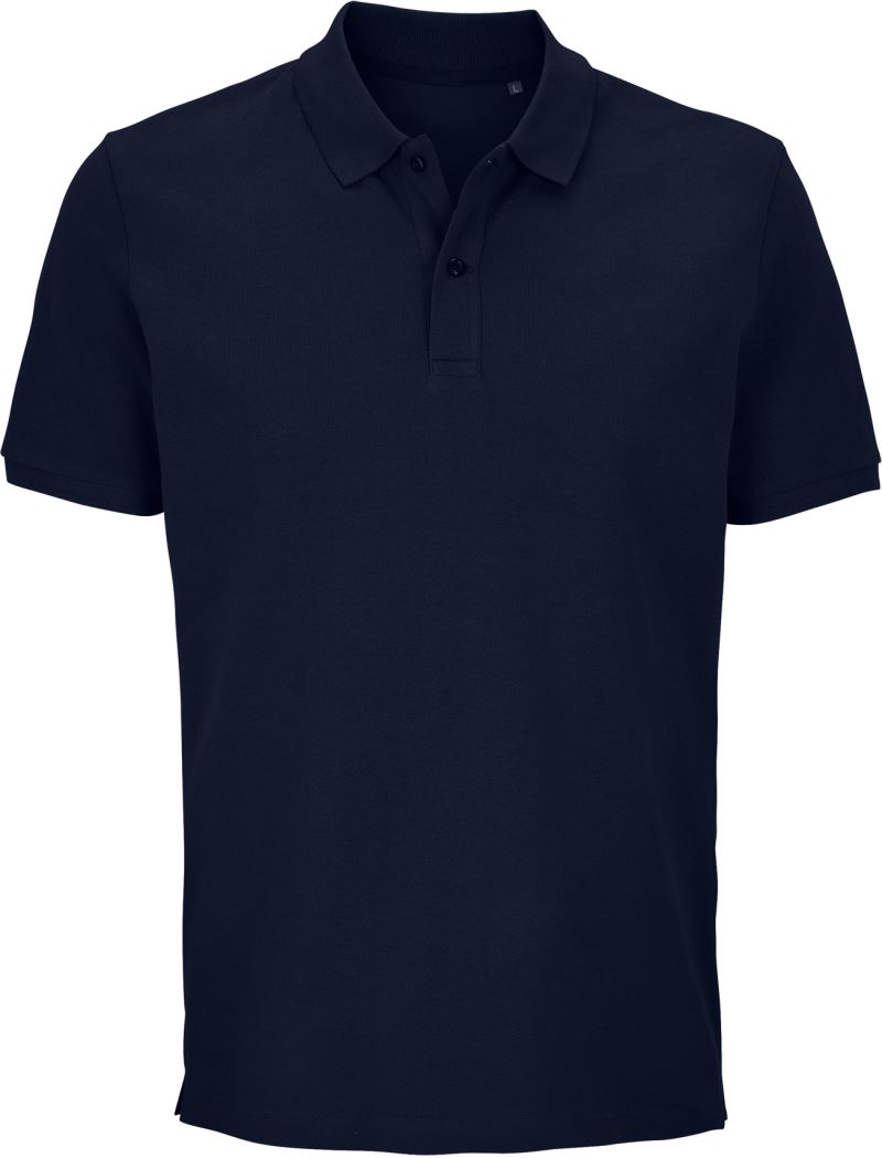 Unisex piqué polo z těžké bavlny - french navy