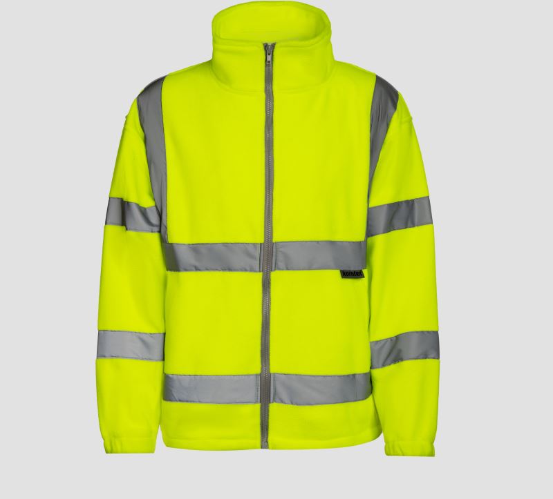 Levně Bezpečnostní fleecová bunda - yellow