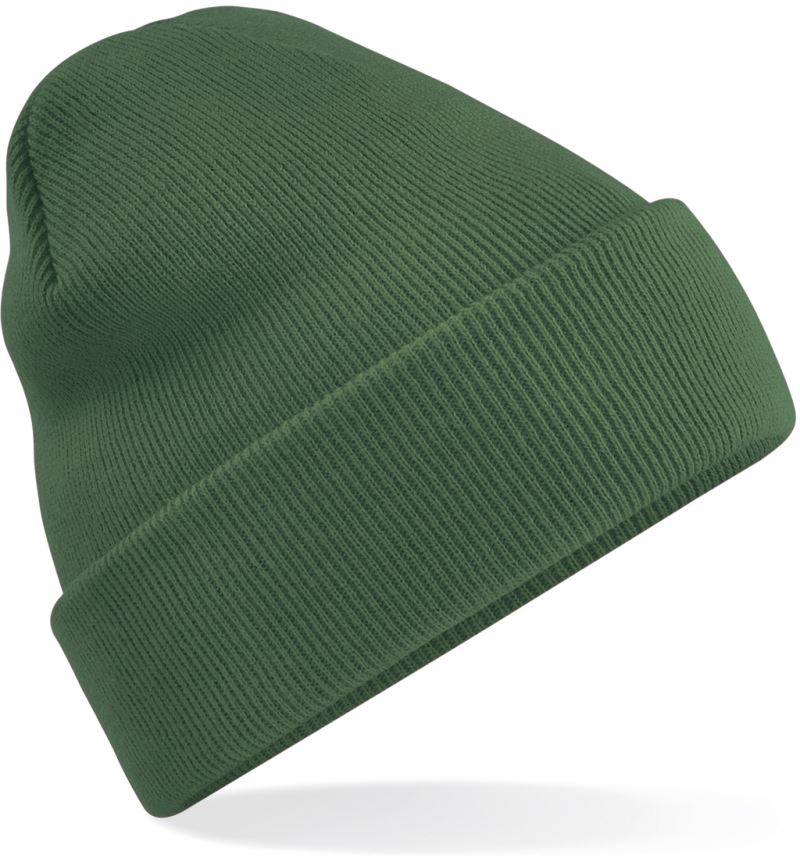 Levně Pletená čepice "Original" - moss green