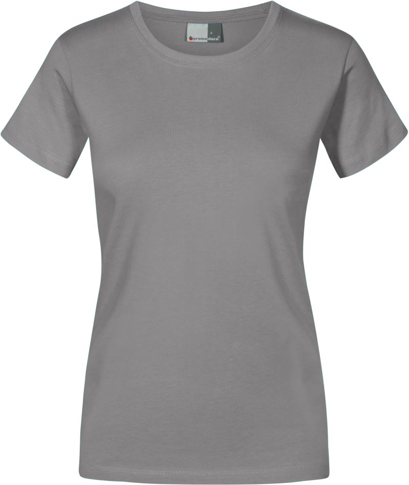Levně Dámské tričko "Premium" - new light grey
