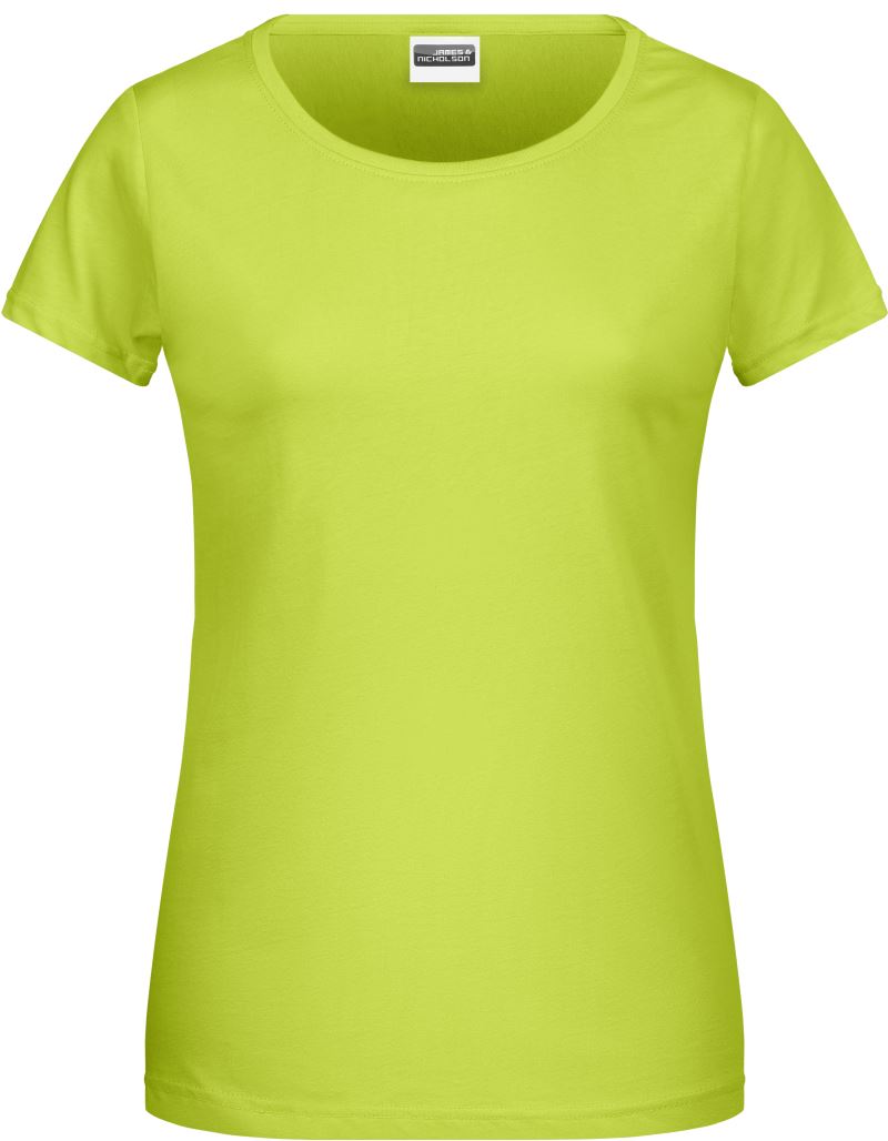 Levně Dámské tričko z bio bavlny - acid yellow