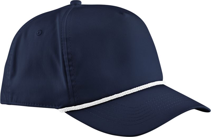 Levně 5 panelová golfová kšiltovka - navy/white