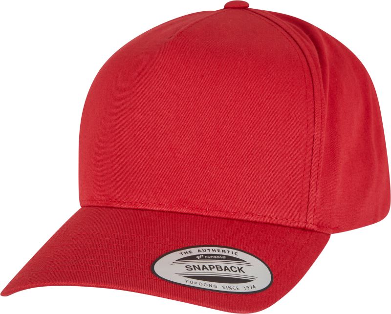 Levně 5 panelová Snapback kšiltovka - mars red