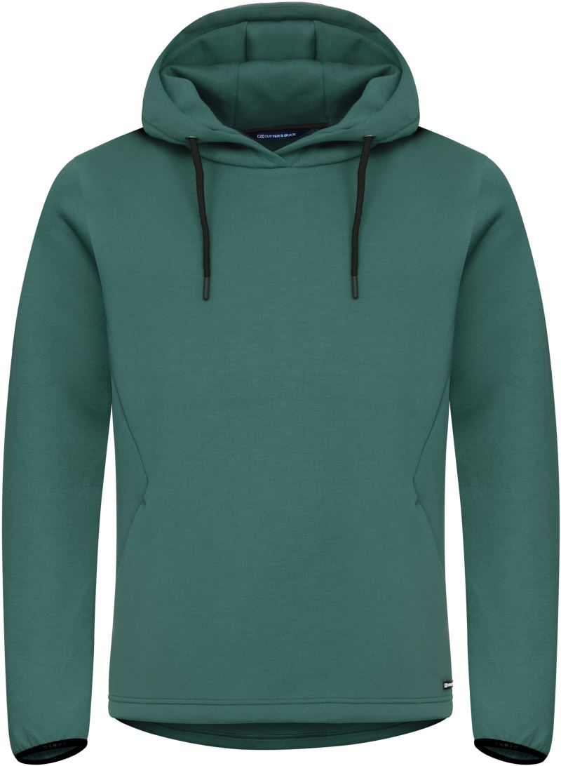 Levně Pánská mikina s kapucí - pine green