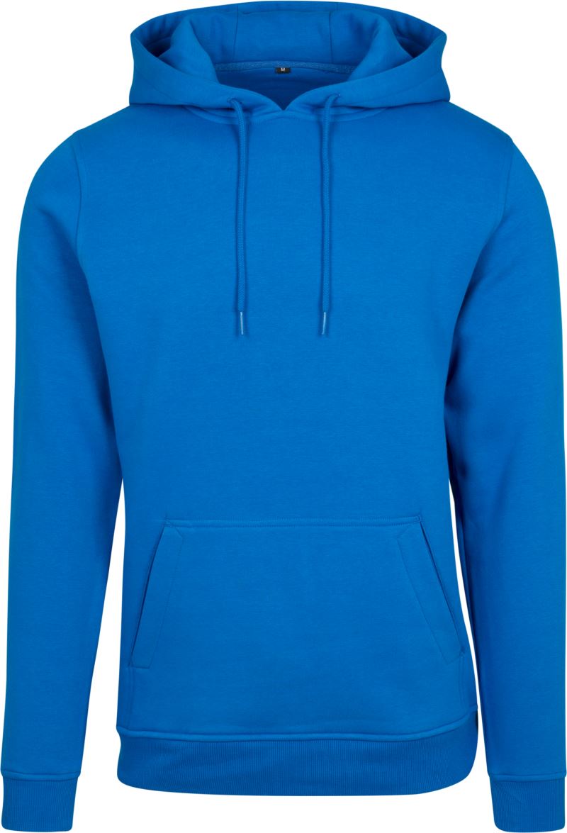 Levně Mikina s kapucí z těžké bavlny - cobalt blue