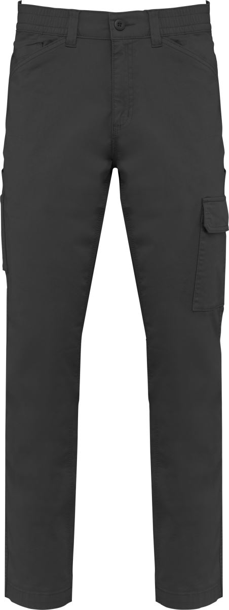 Unisex strečové pracovní kalhoty - dark grey