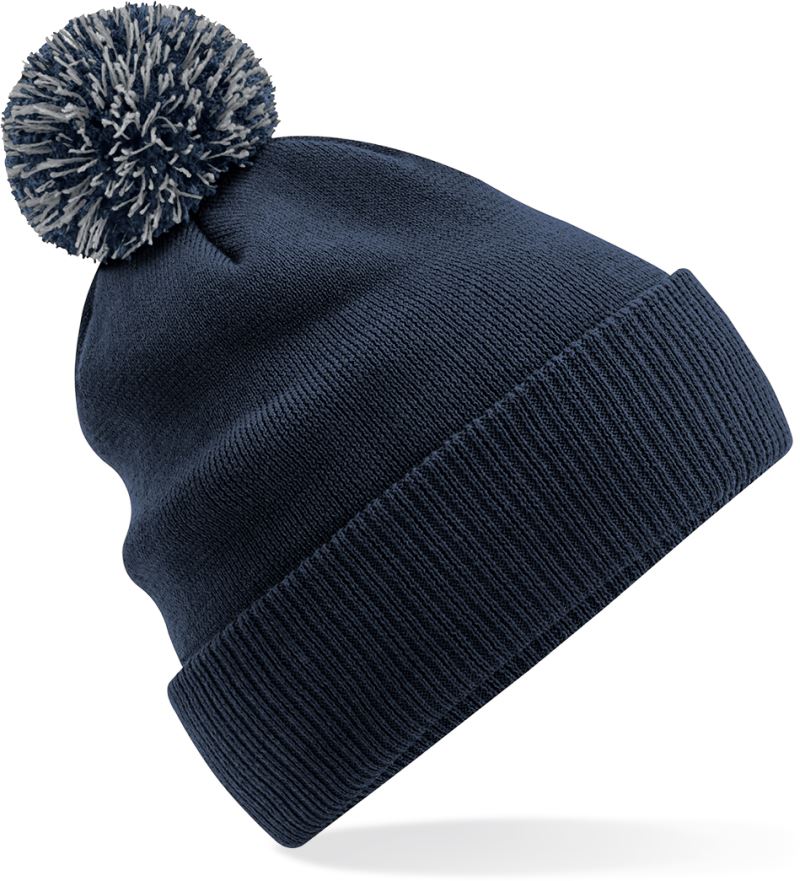 Levně Dětská pletená čepice "Snowstar®" - french navy/light grey
