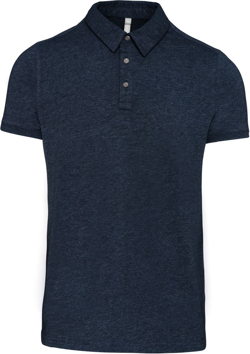 Levně Pánské žerzejové polo - french navy heather