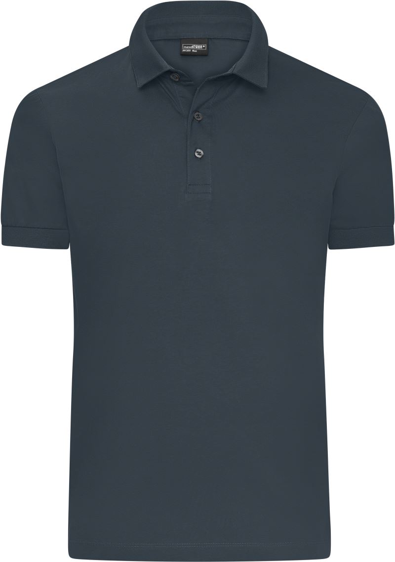 Levně Pánské žerzejové polo - graphite