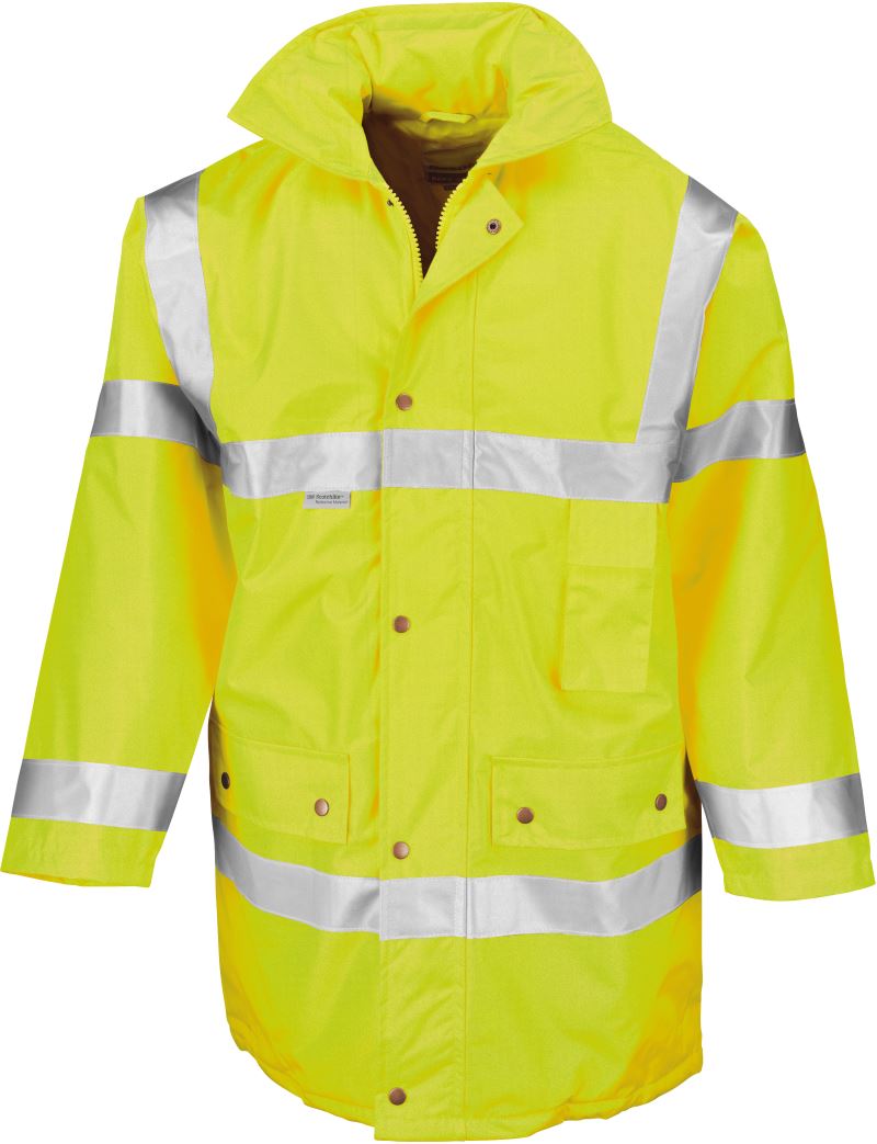Bezpečnostní bunda - fluorescent yellow