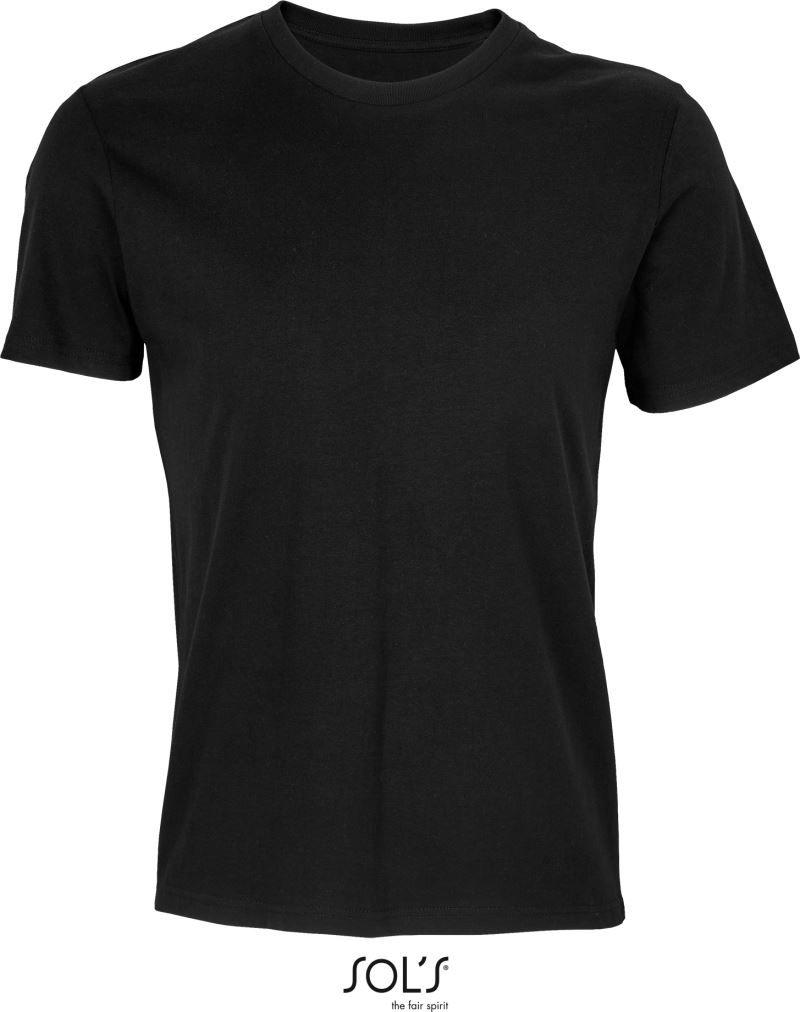 Levně Unisex tričko - recycled black