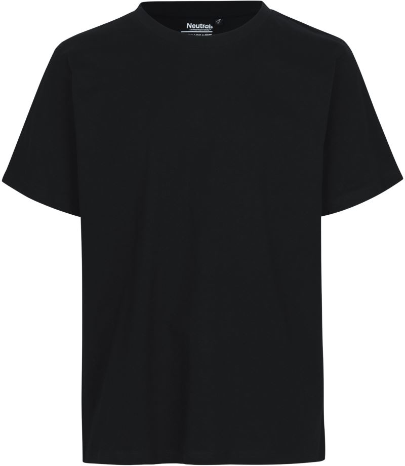 Levně Unisex tričko z bio bavlny - black