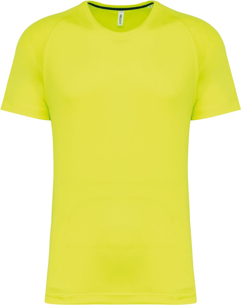 Pánské sportovní tričko - fluorescent yellow