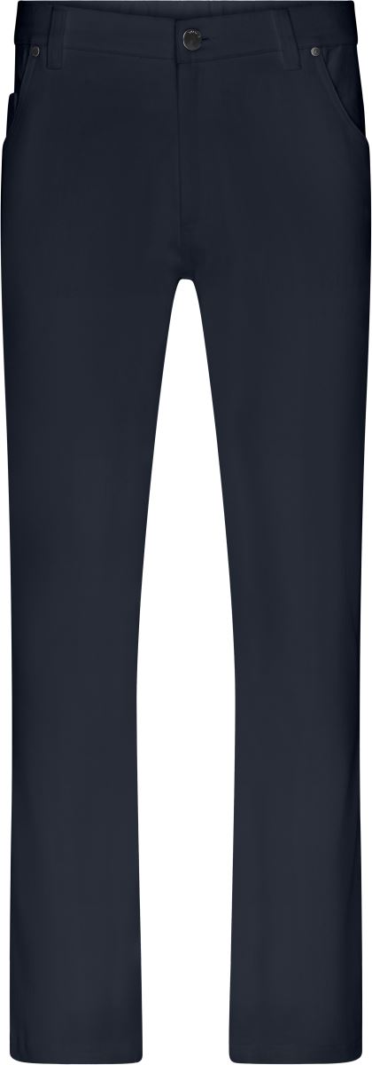 Levně Pánské elastické kalhoty - navy