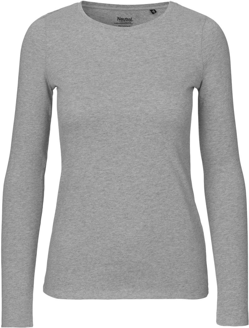 Levně Dámské tričko s dlouhým rukávem - sport grey