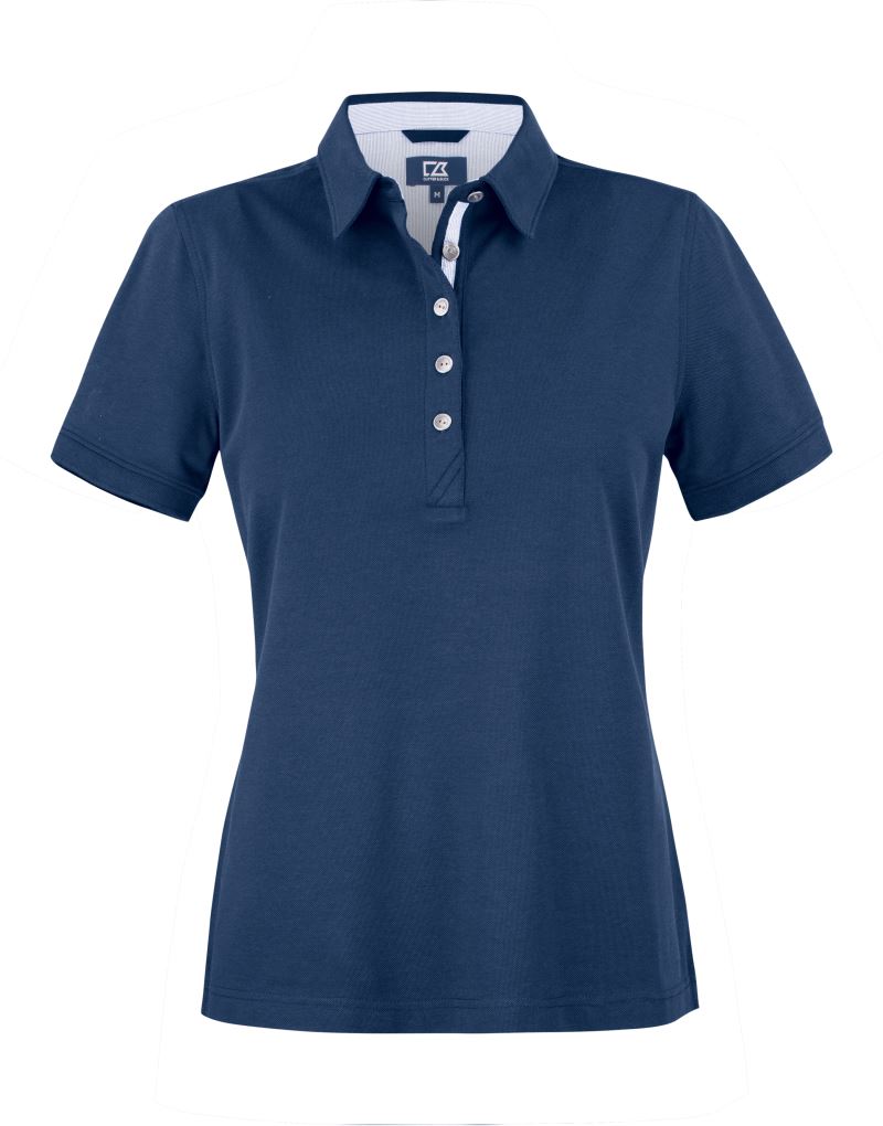 Levně Dámské piqué polo "Advantage Premium" - dark navy