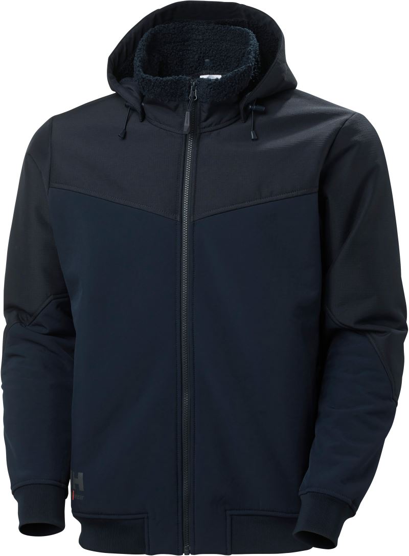 Levně Pracovní zimní softshellová bunda "Oxford" - navy