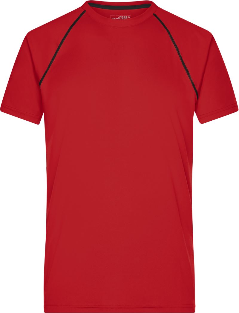 Levně Pánské funkční tričko - red/black
