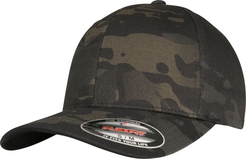 Levně 6 panelová kšiltovka Multicam® - multicam black